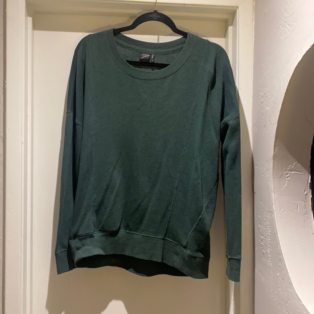 Green Zella sweater